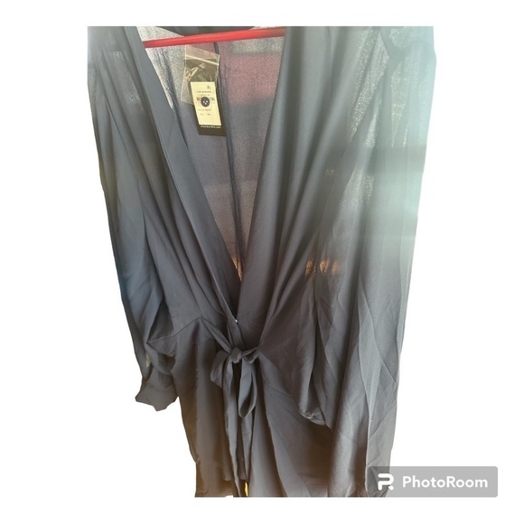 City Chic Shibara Shirt Dress/Top- Navy - NWT- Women’s Plus XXL - Picture 7 of 9